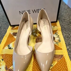 Nude 2.5” Heels New still in original box.   Never worn.